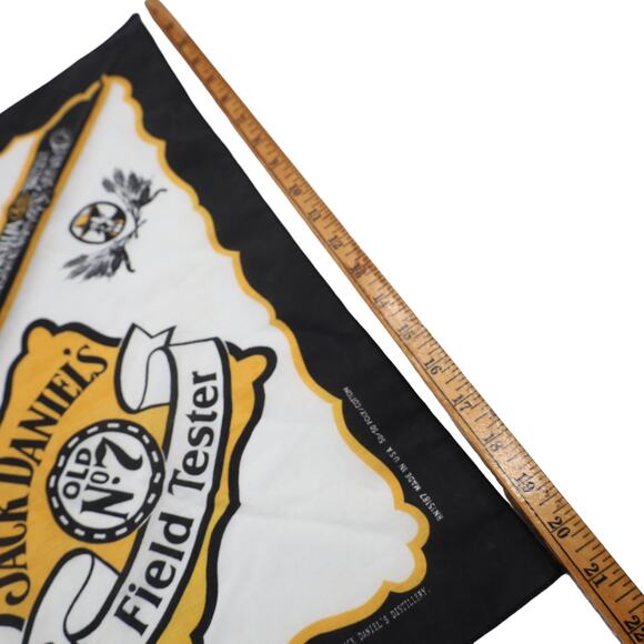Vintage Jack Daniels Field Tester Graphic Bandana - Picture 7 of 7